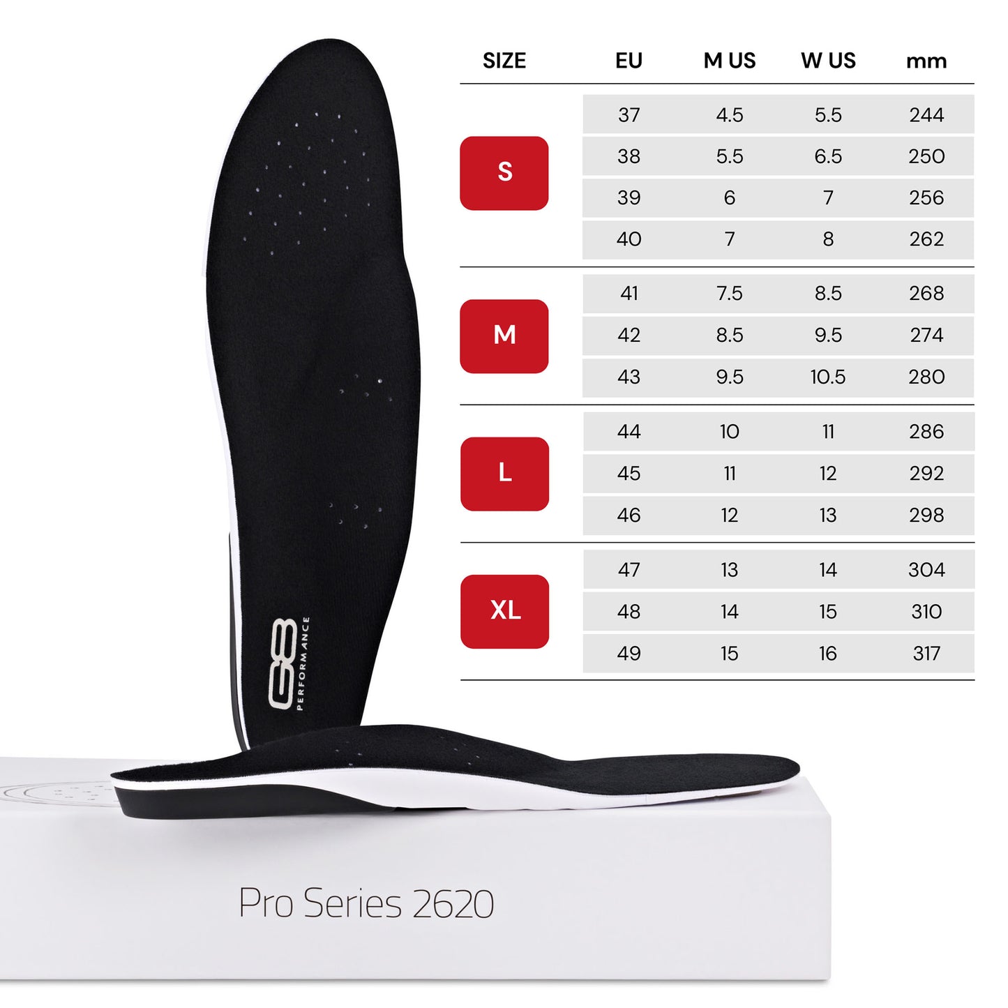 Pro Series 2620 Insoles